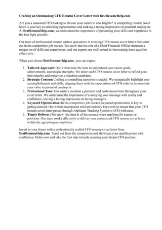 37773 cfo skills requirements