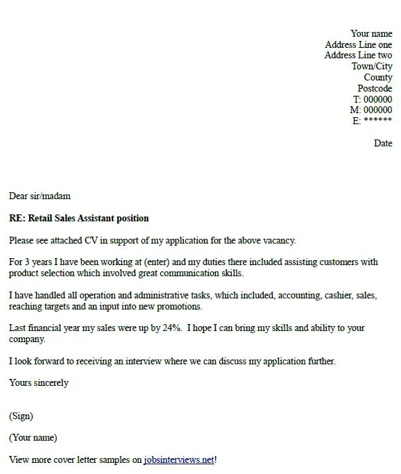 37774 sales cover letter