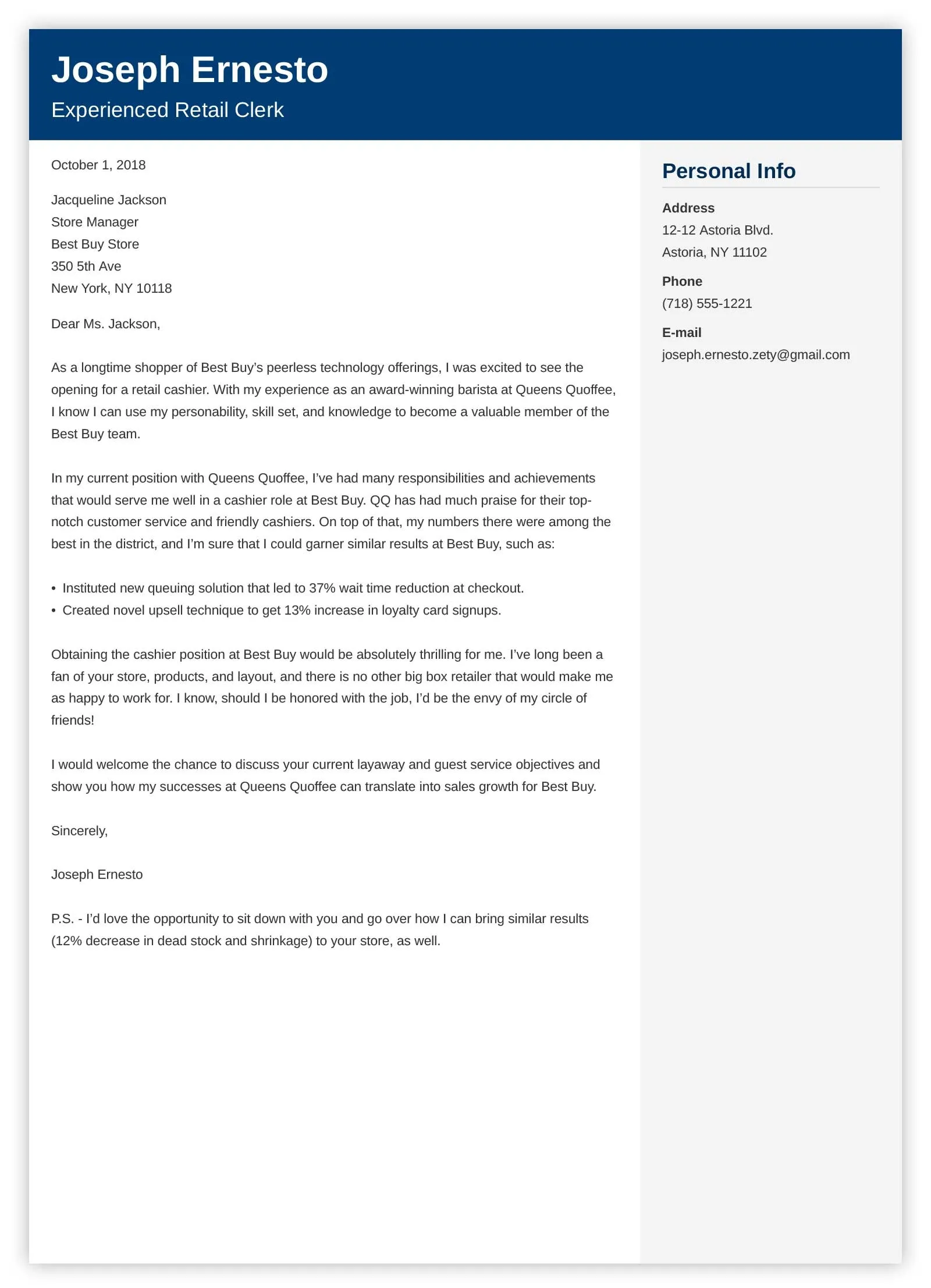 37774 tailoring cover letter