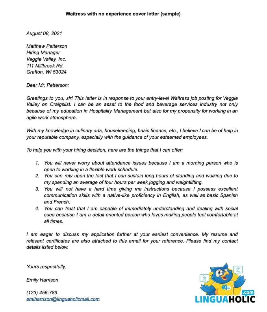 37778 call to action cover letter