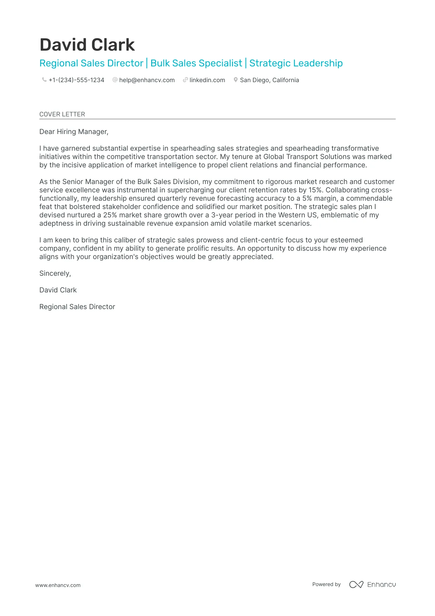 37780 sales director cover letter