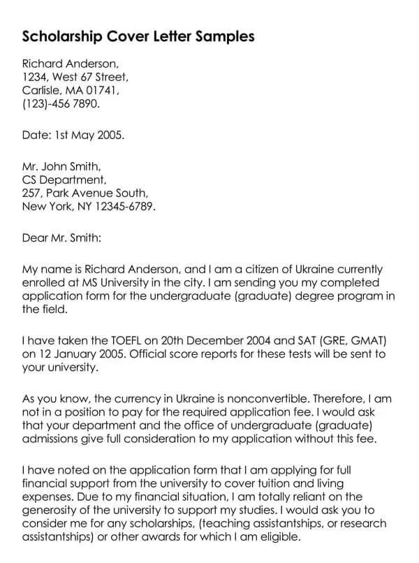 37783 cover letter components