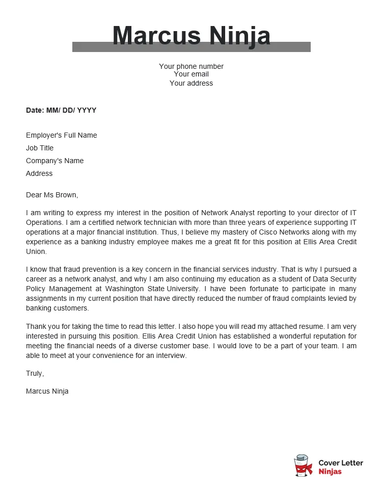 37784 cover letter skills