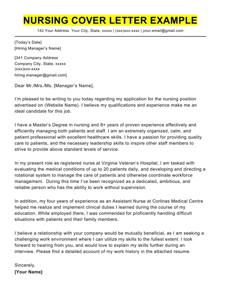 37785 rn cover letter example