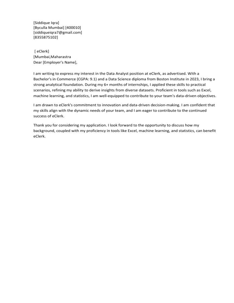 37790 proofreading cover letter
