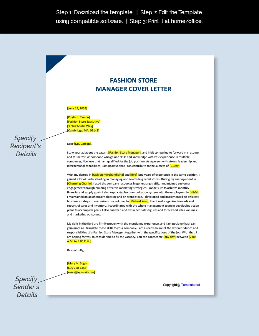 37792 cover letter clothing store skills