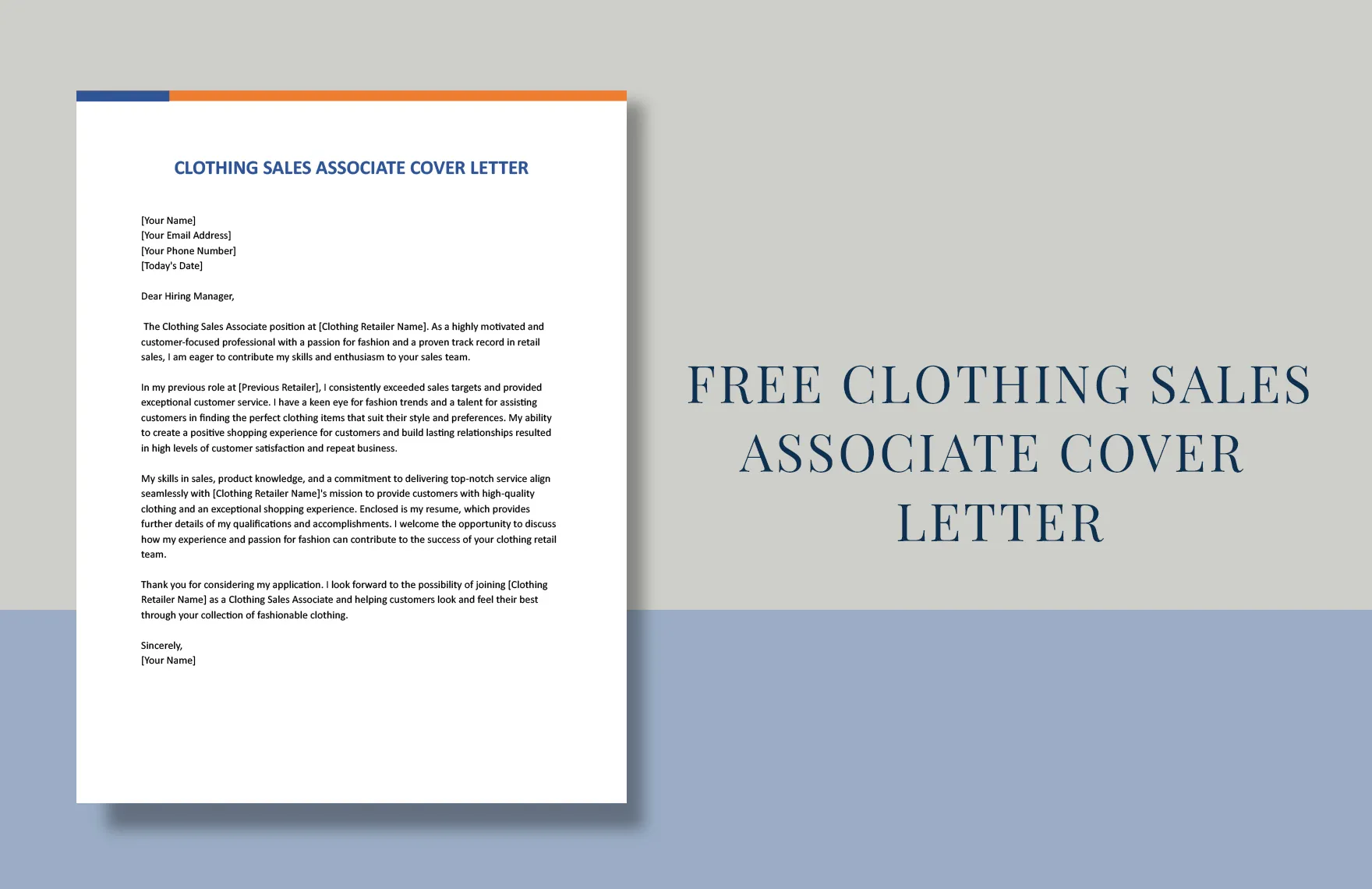 37792 cover letter clothing store store manager