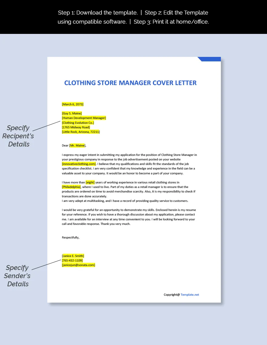 37792 cover letter clothing store visual merchandiser