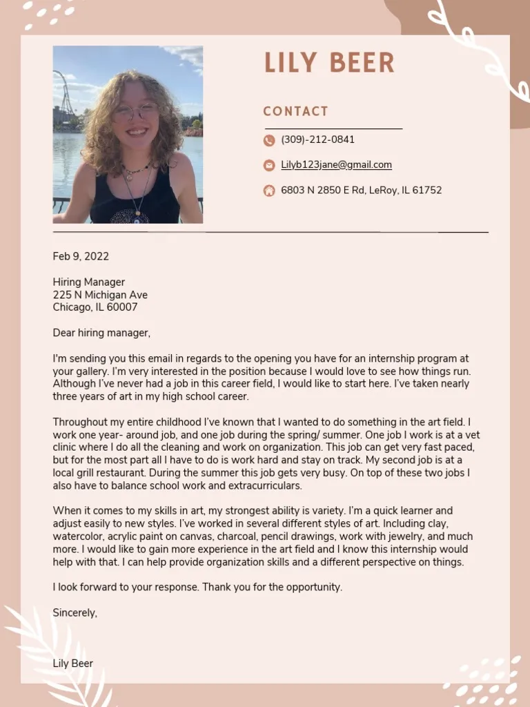 37793 cover letter formatting