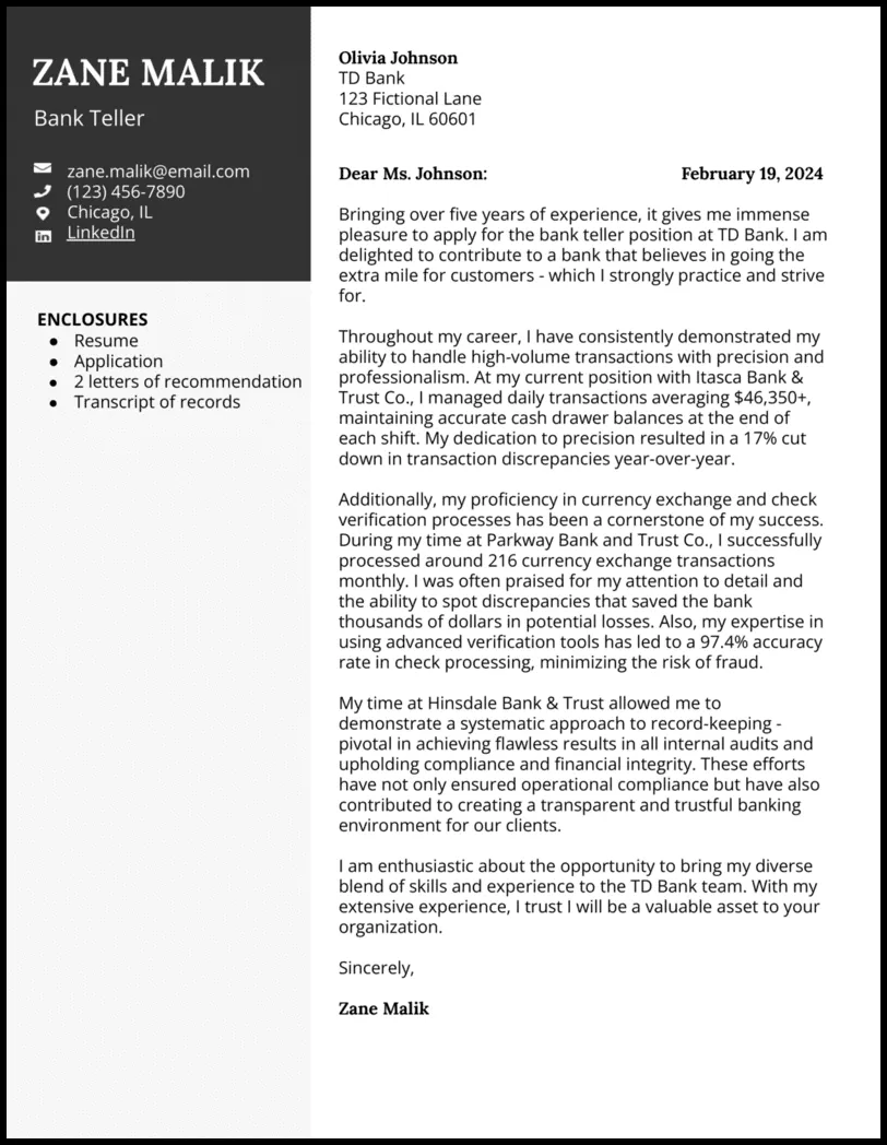 37795 bank cover letter research