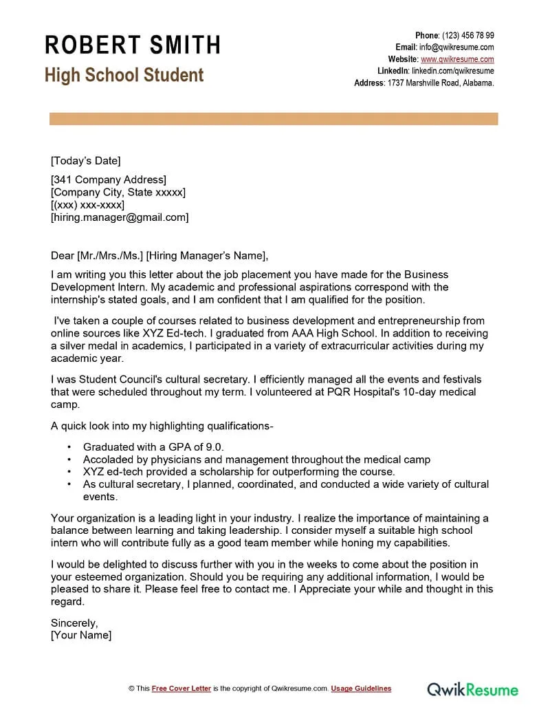 37807 cover letter student