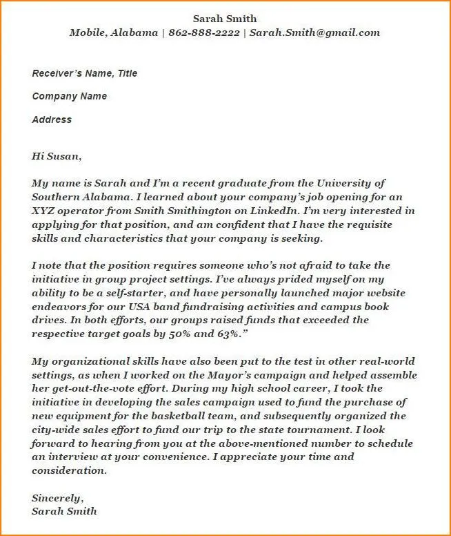 37807 personalize cover letter