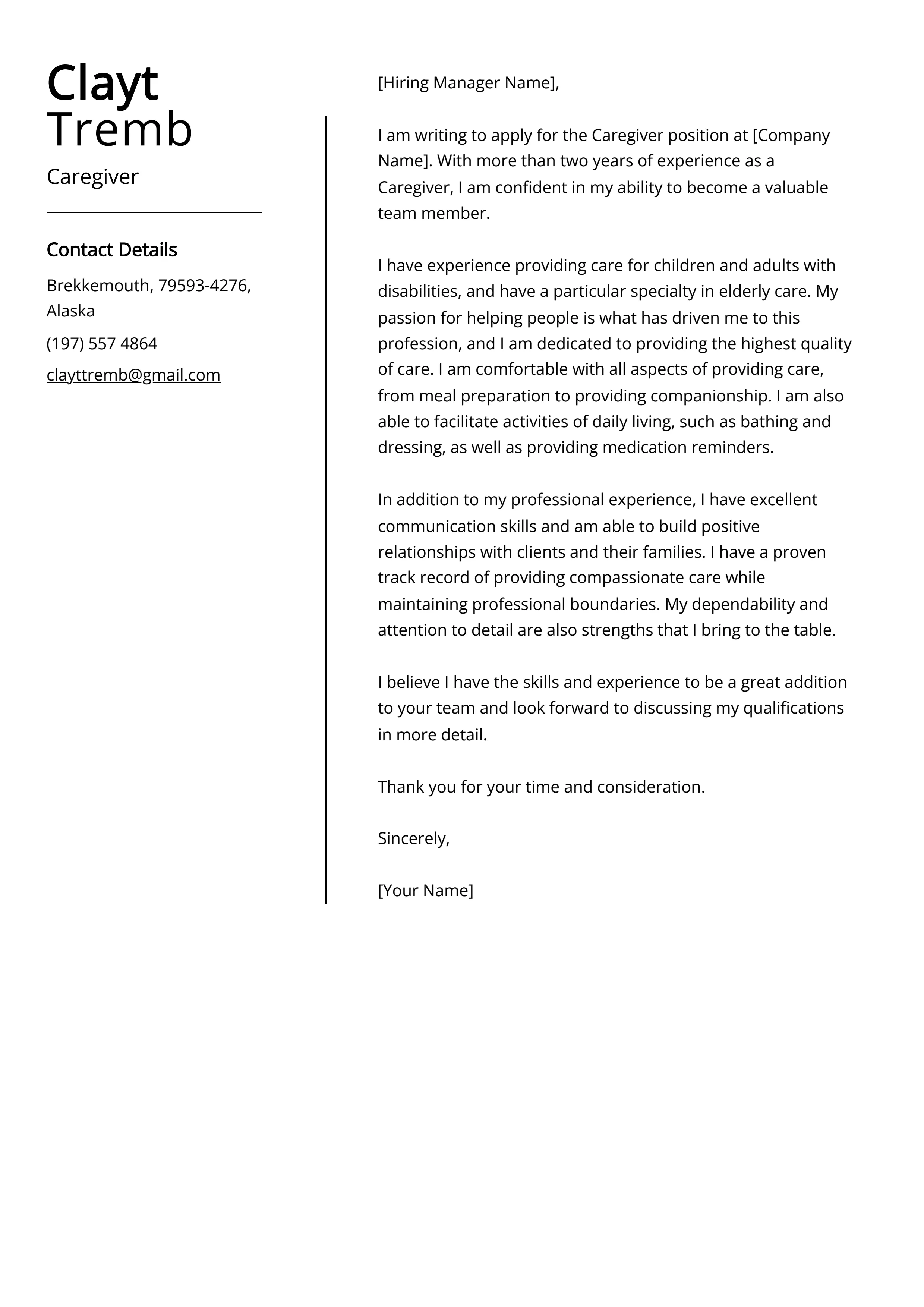 37811 cover letter format