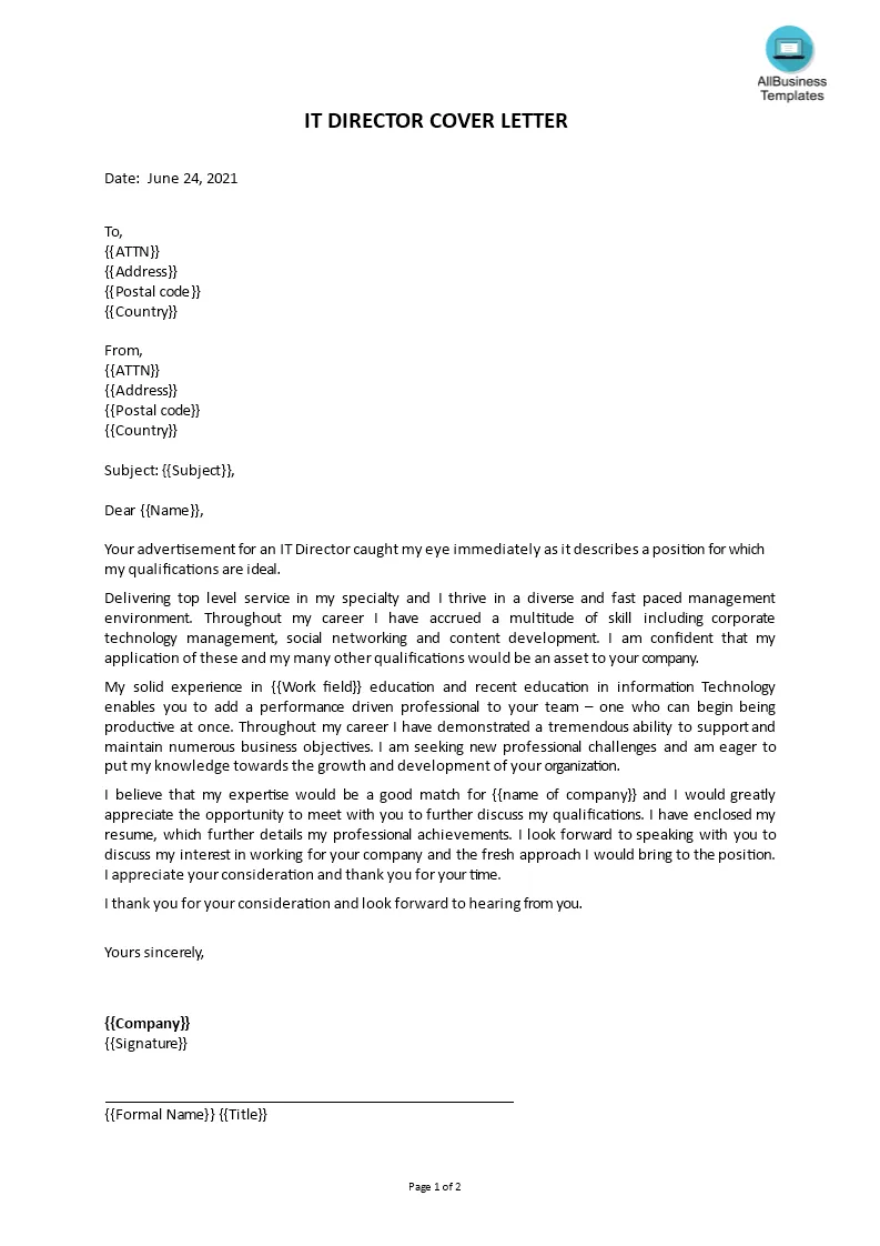 37812 email cover letter formatting