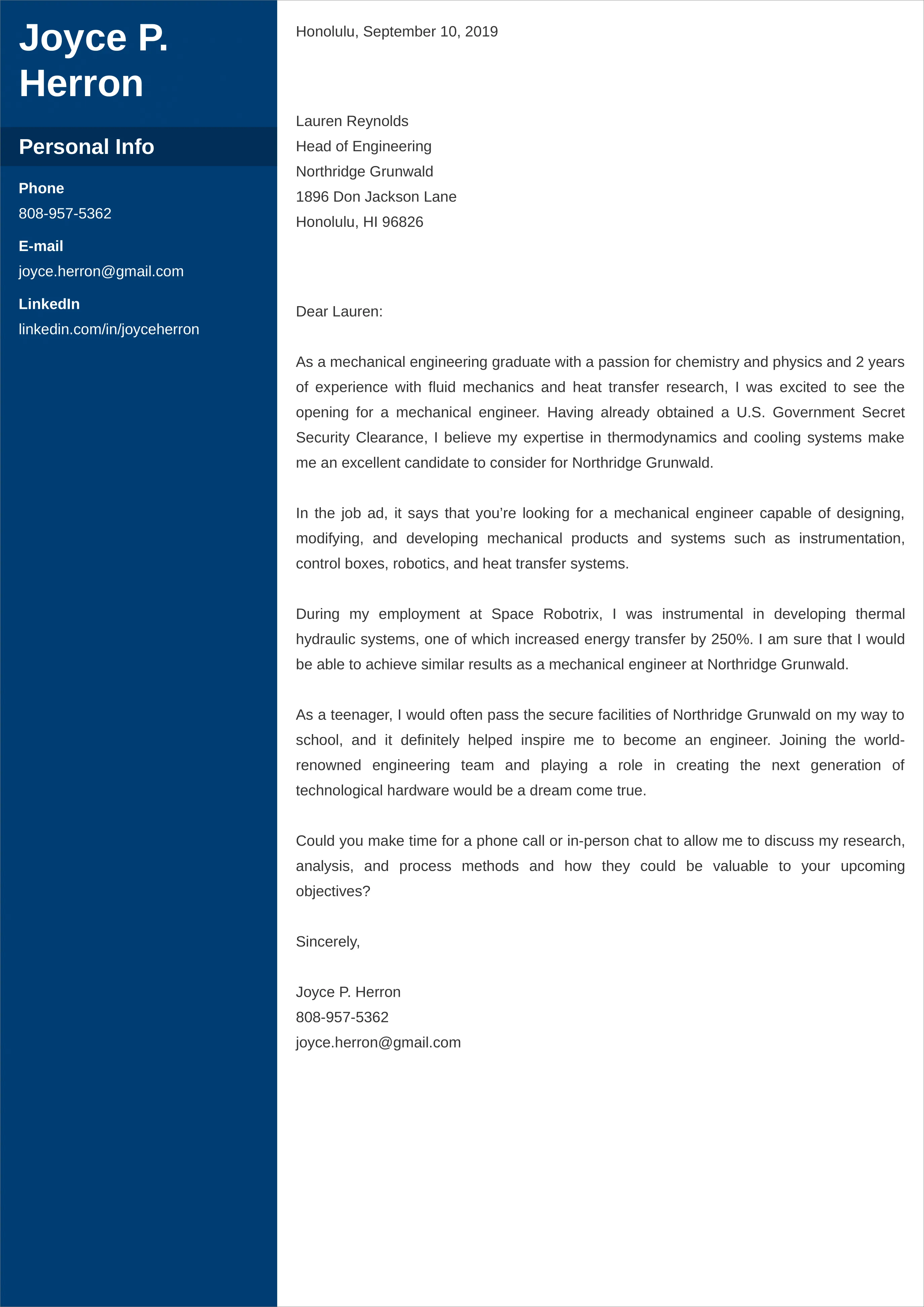 37813 engineer cover letter mistakes