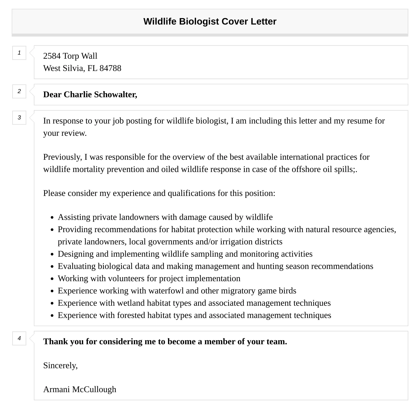37814 cover letter keywords