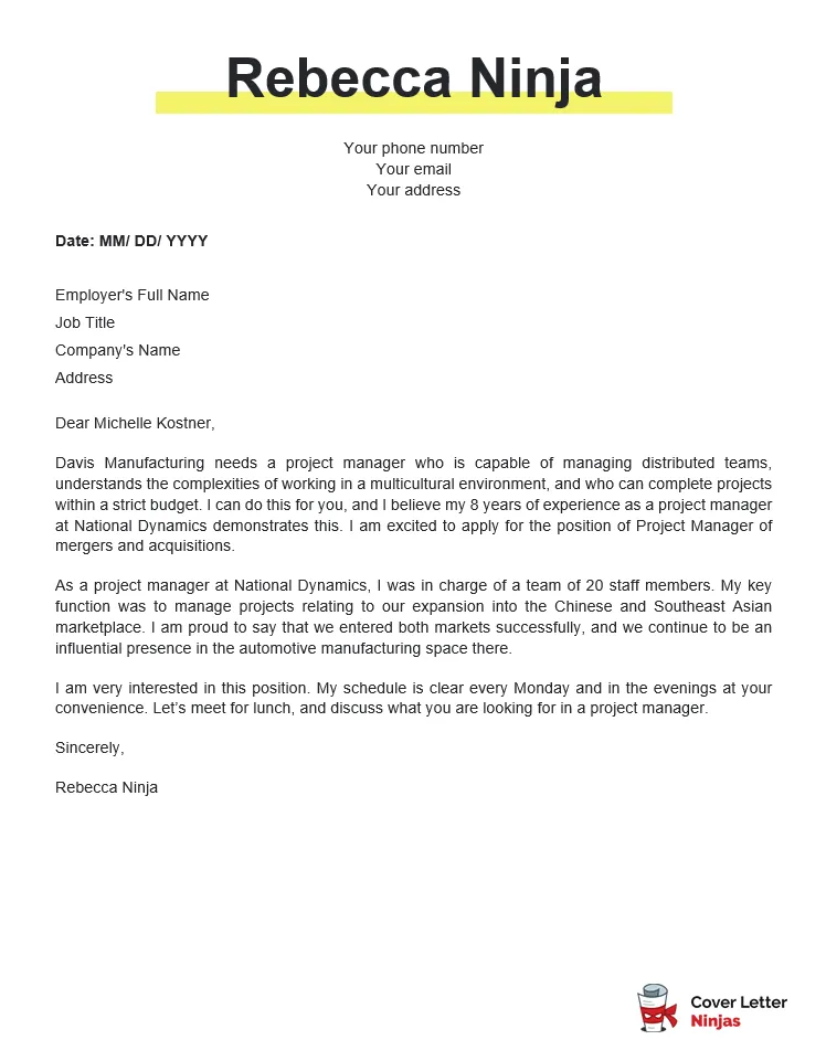 37827 tailoring cover letter