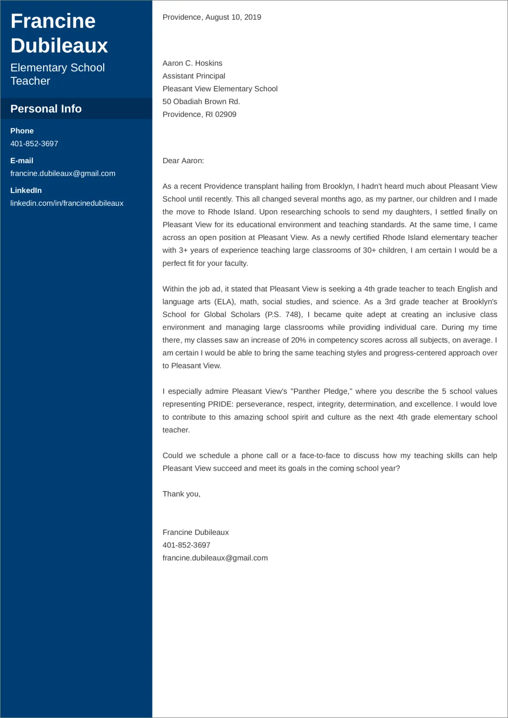 37828 tailoring cover letter