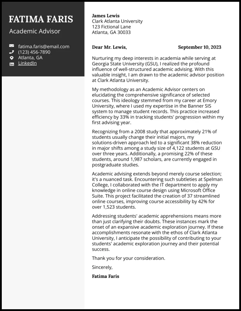 37840 cover letter formatting