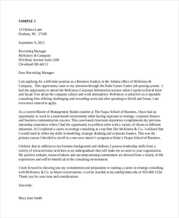 37841 consultant cover letter formatting