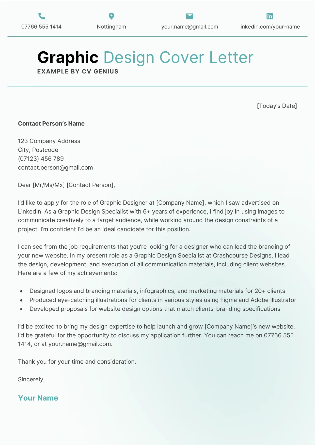 37848 tailoring cover letter