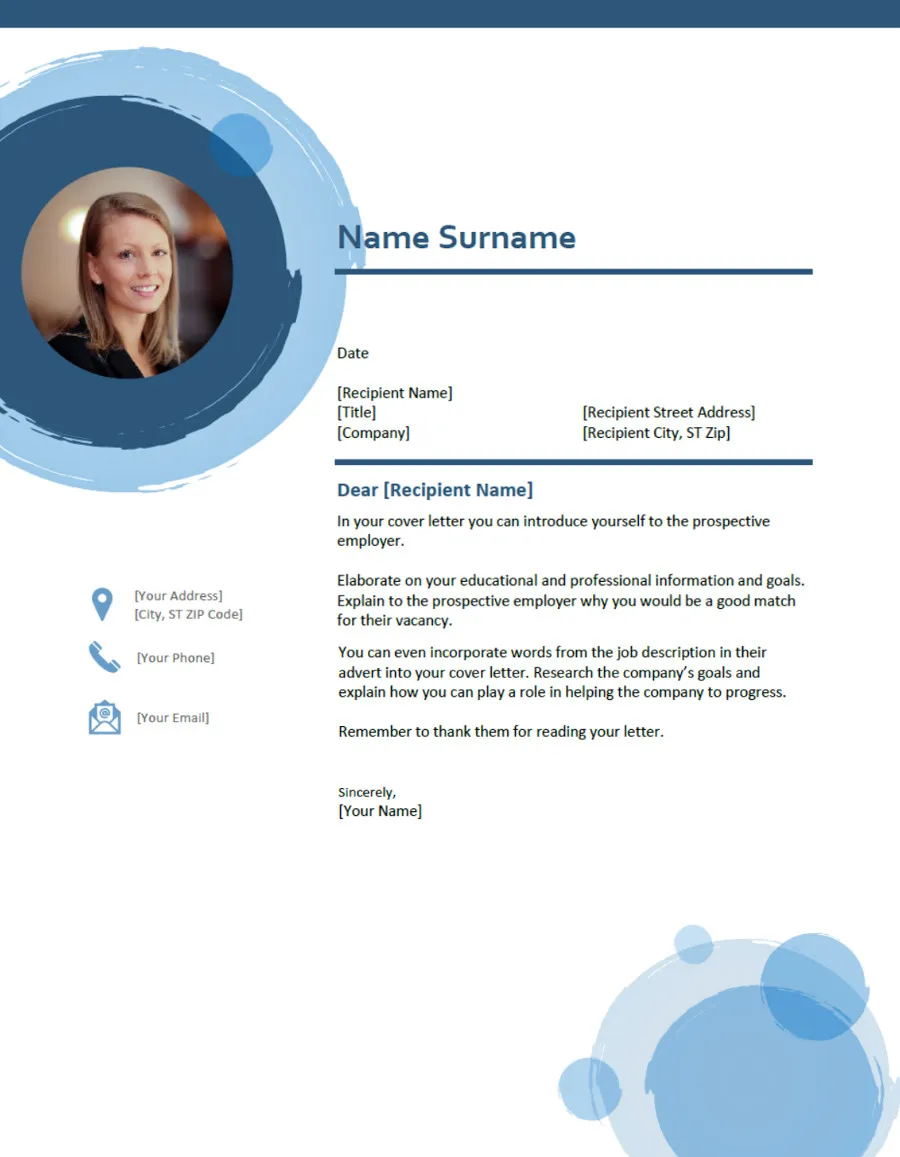 37850 cover letter format
