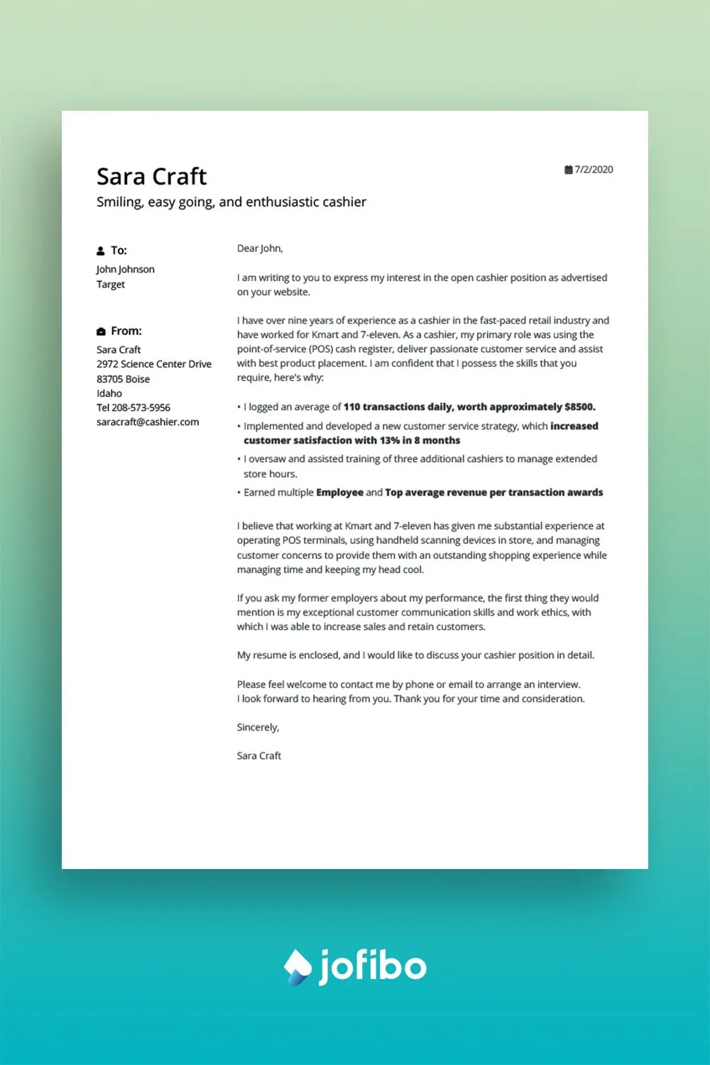 37864 cover letter enthusiasm