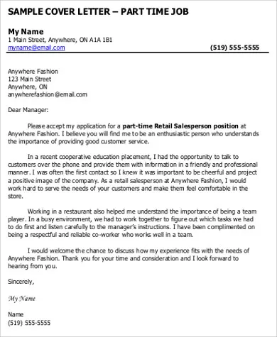 37876 sales associate cover letter purpose