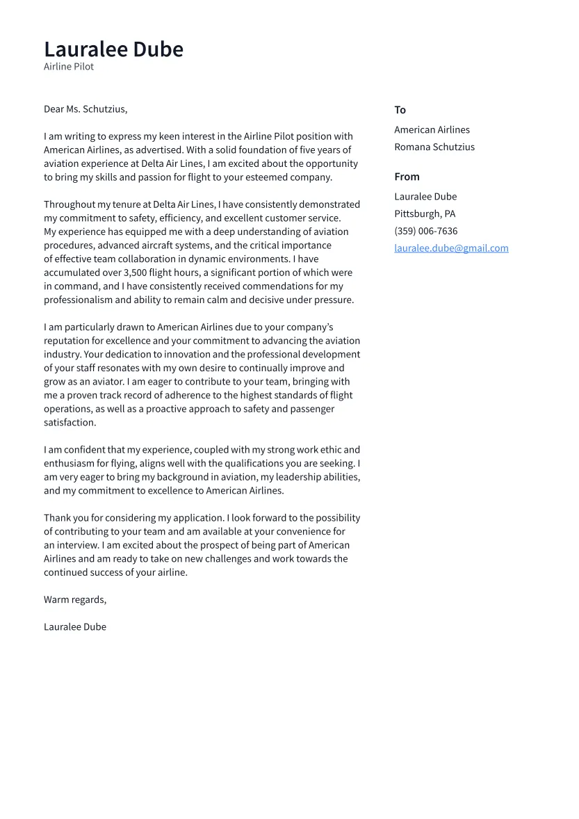 37902 pilot resume