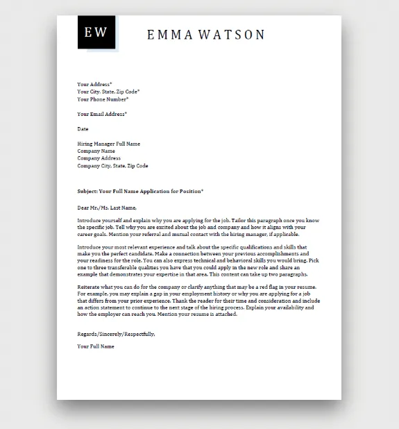 37914 cover letter guide