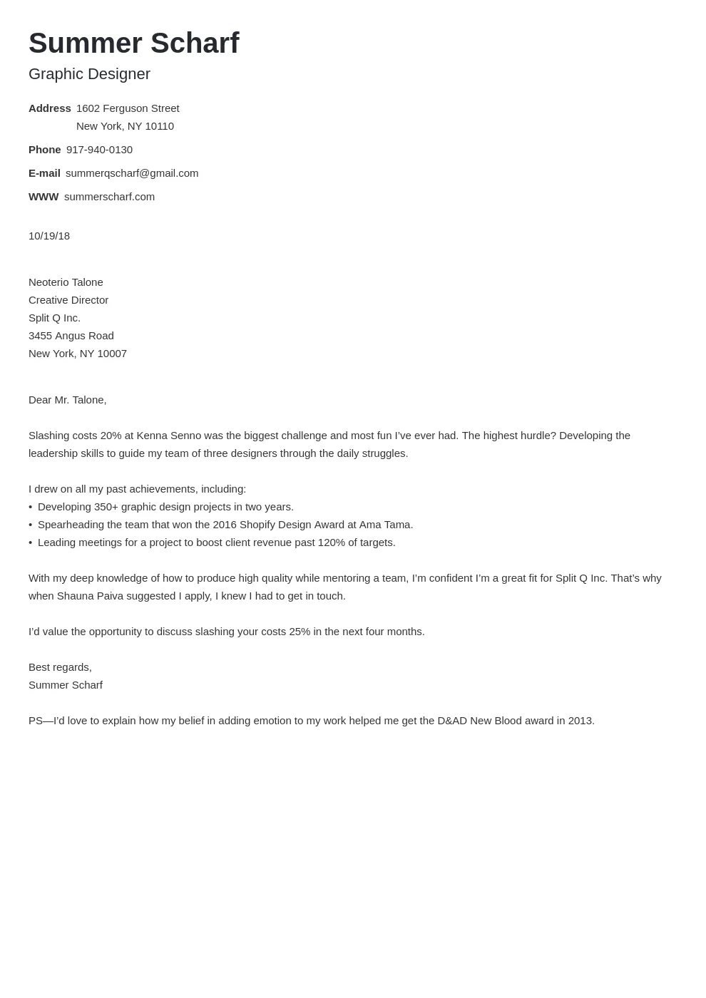 37951 enthusiastic cover letter