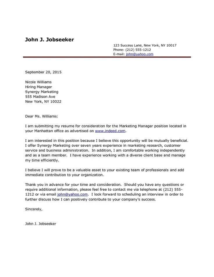 37955 indeed cover letter writing