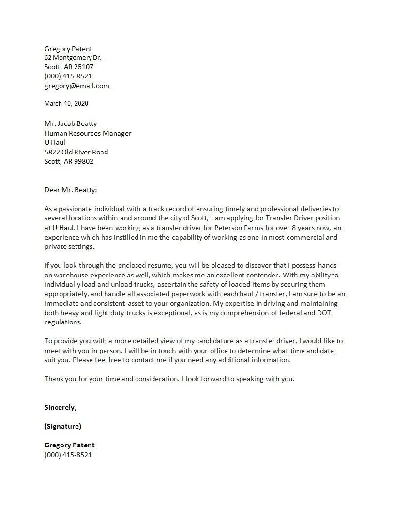 37961 cover letter structure