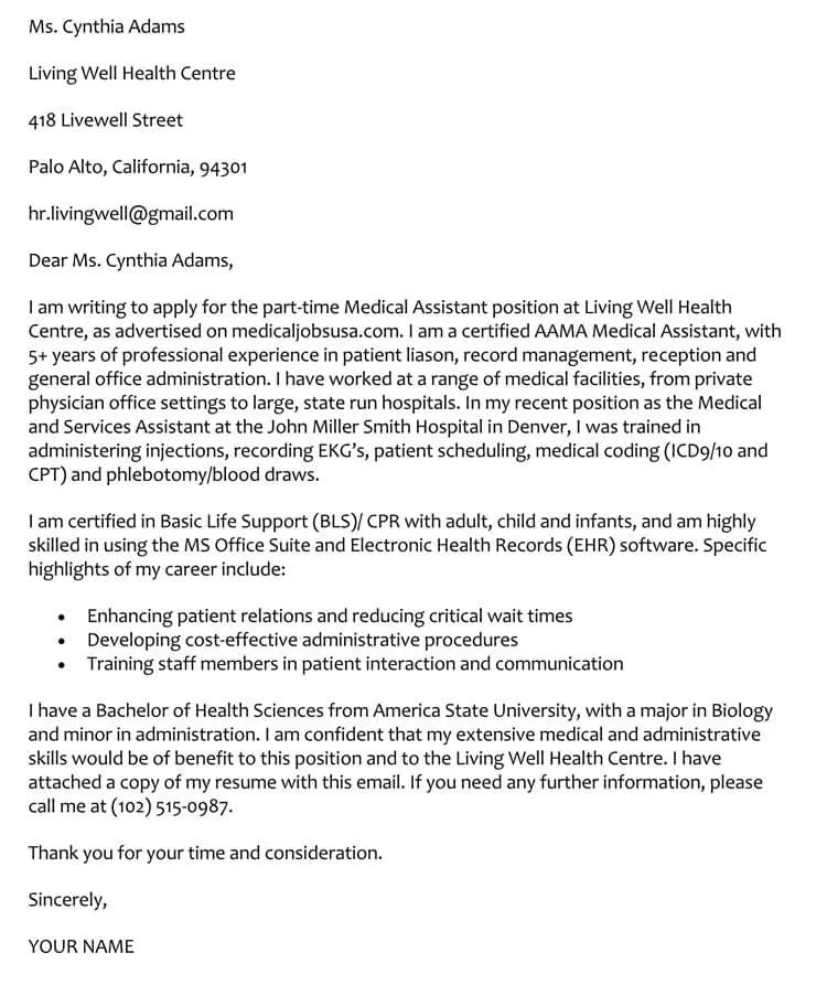 37963 cover letter formatting