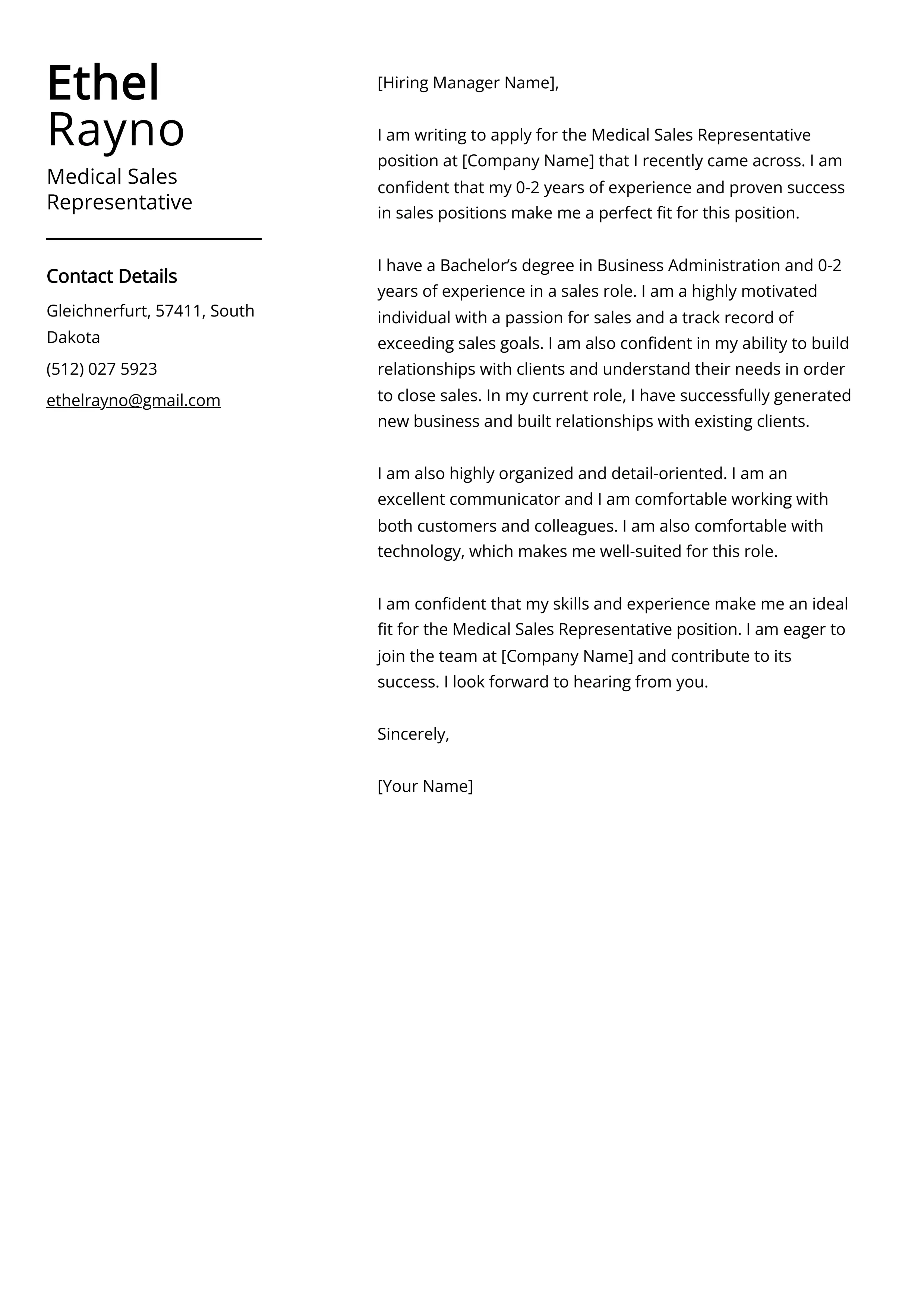 37965 tailoring cover letter