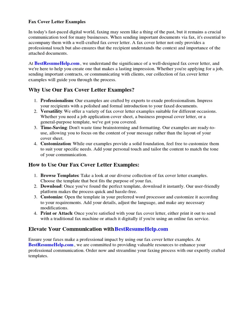 37968 fax cover letter template