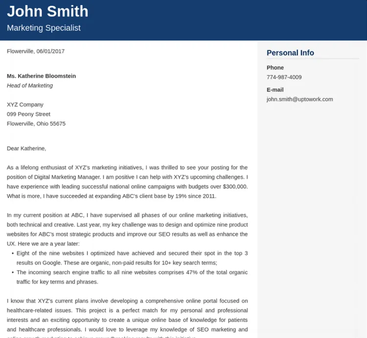 37985 cover letter generator