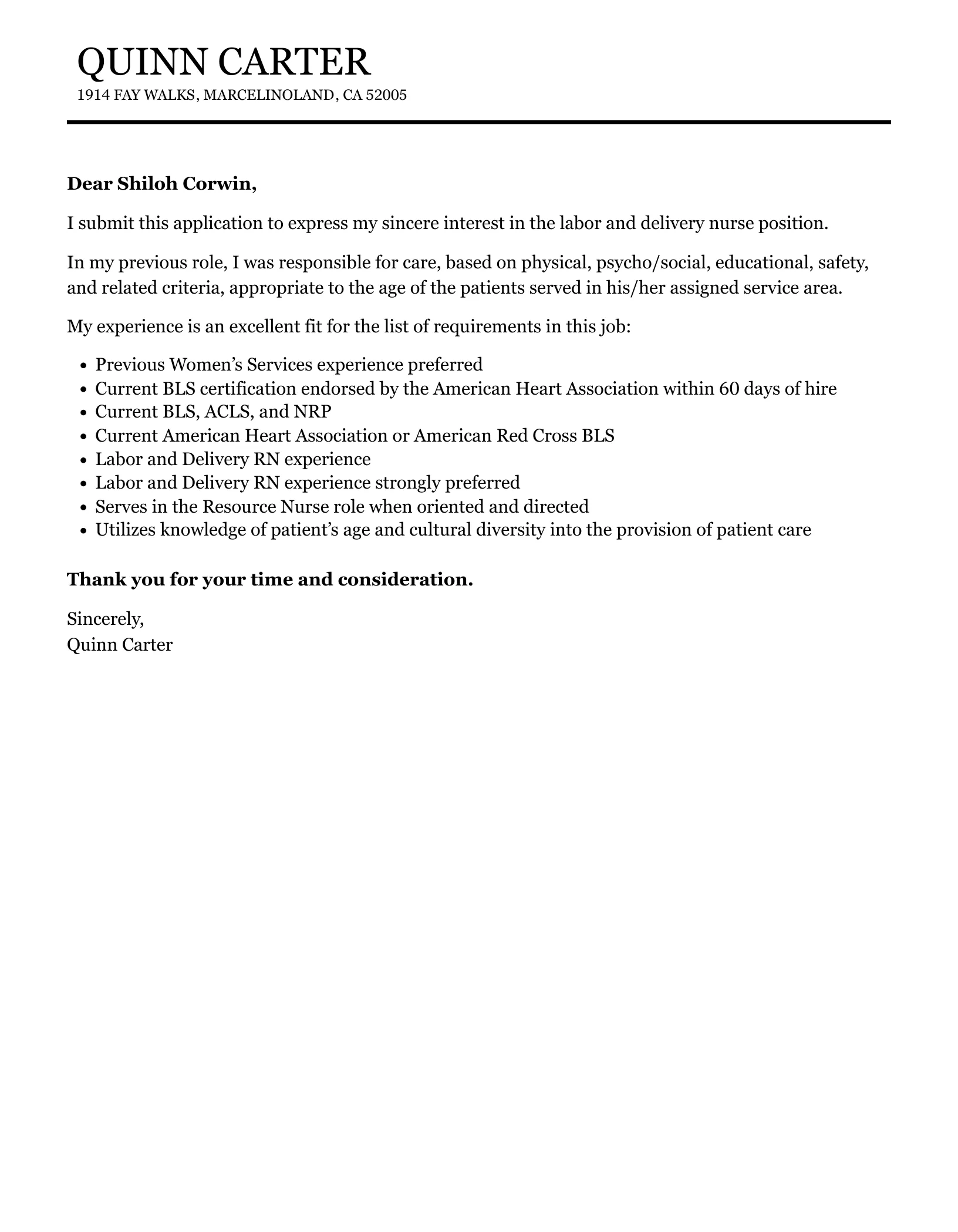 37989 tailoring cover letter