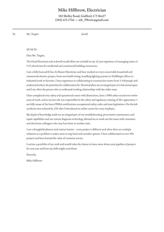 37991 electrician resume tips