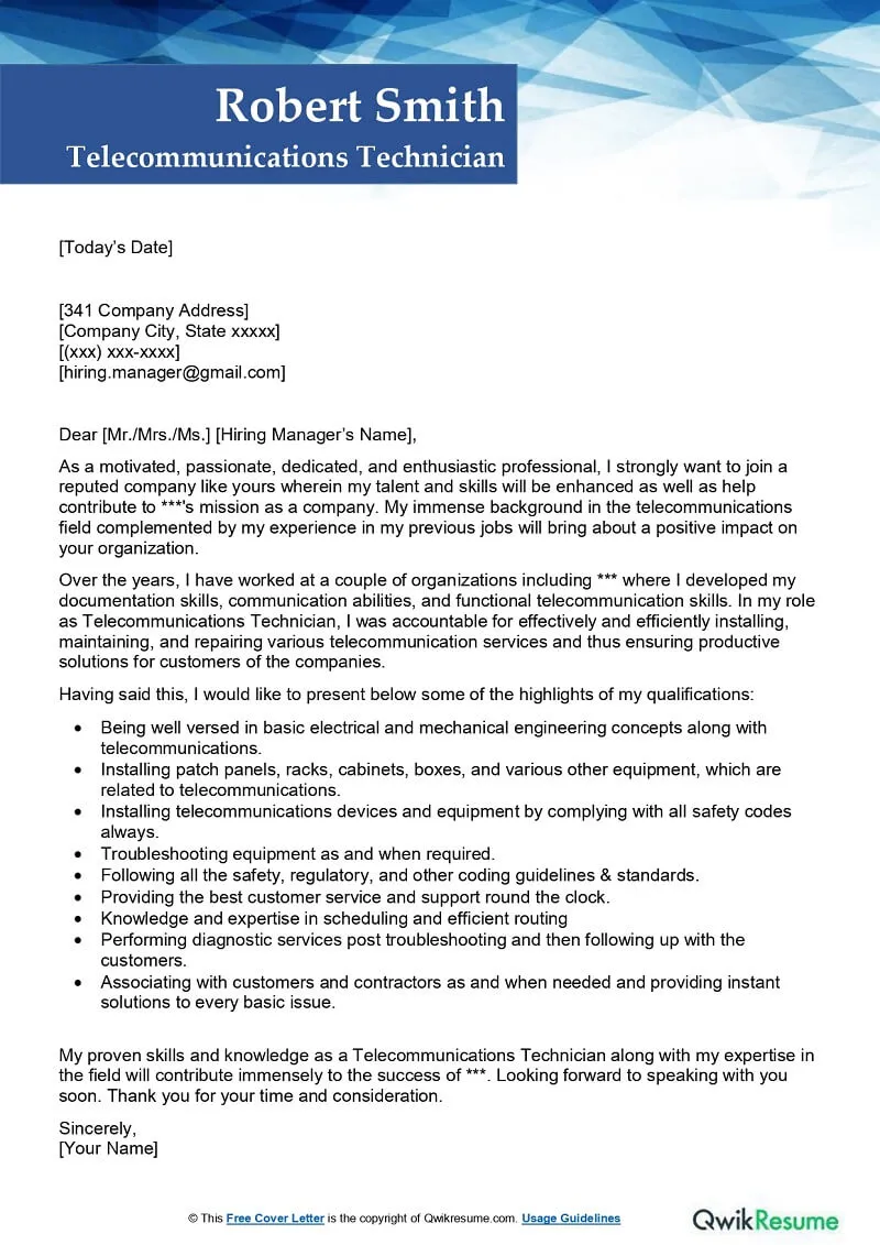 38005 telecom technician interview