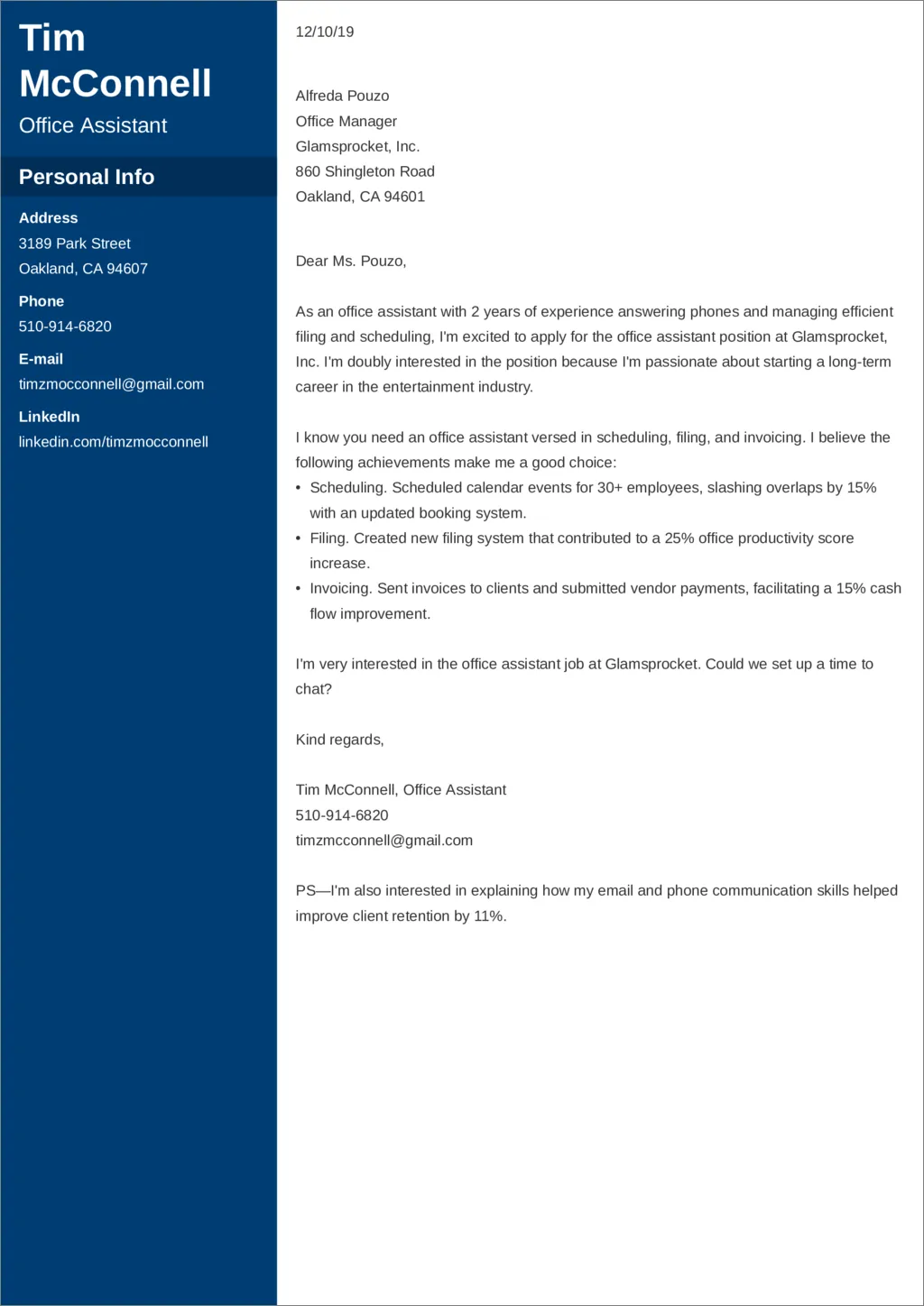38006 office assistant cover letter 4