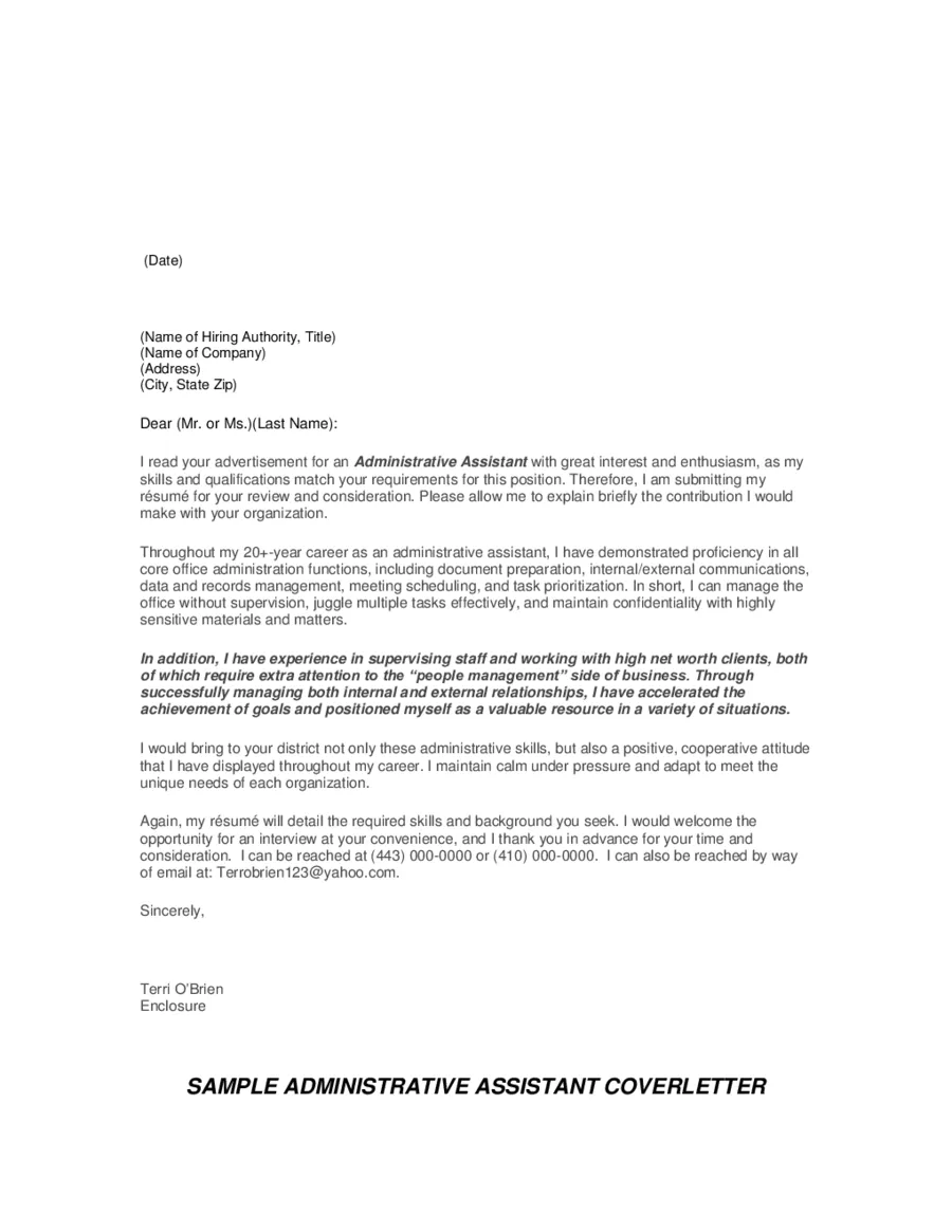 38006 office assistant cover letter 5