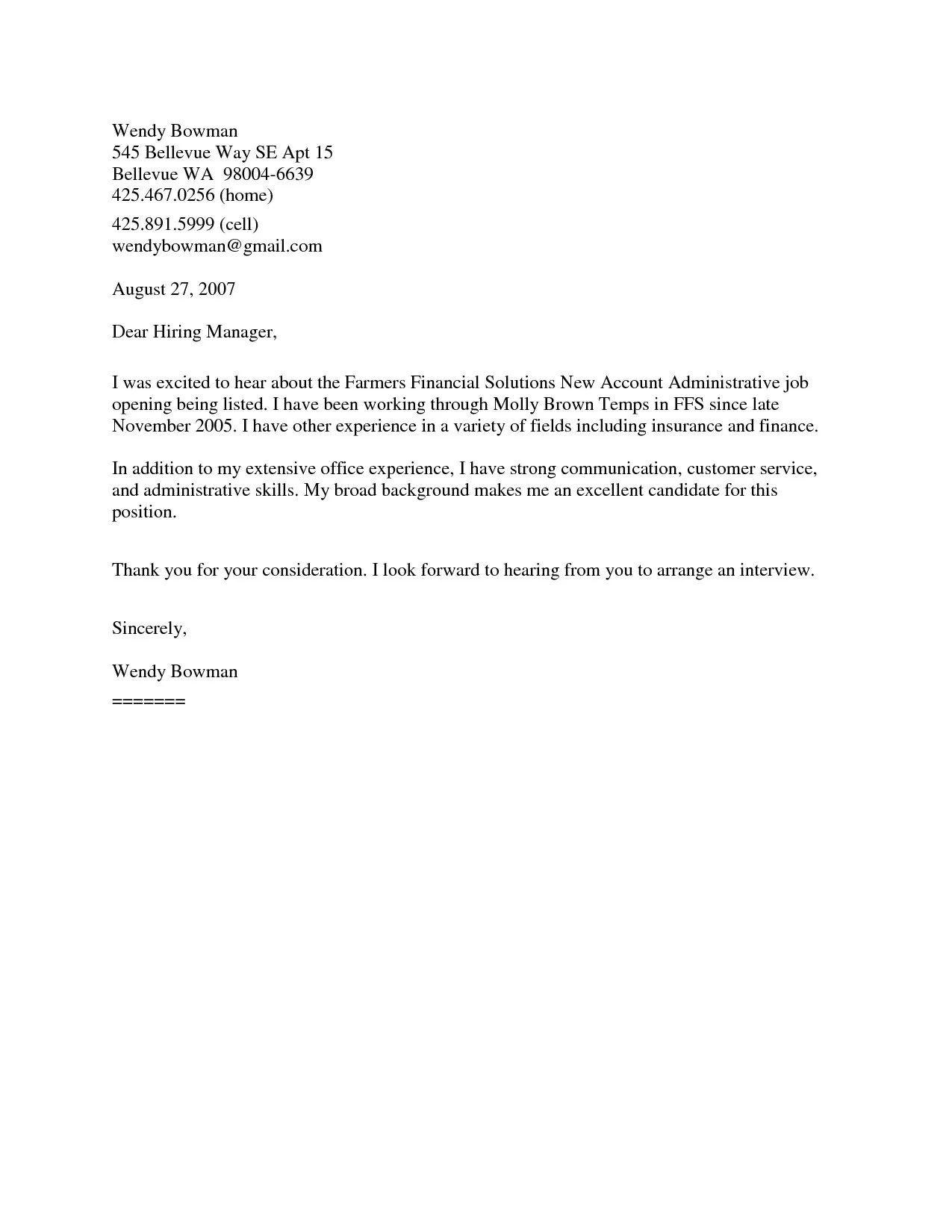 38008 technical cover letter