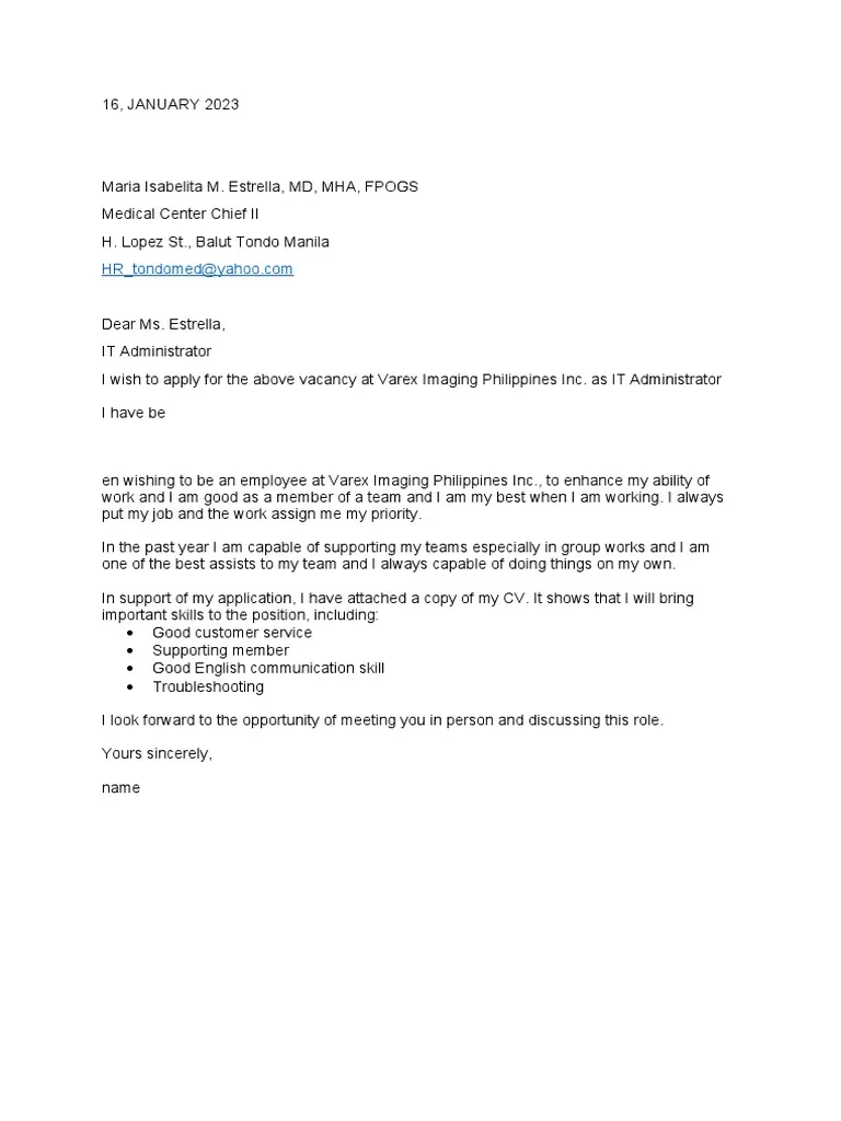 38014 cover letter basics