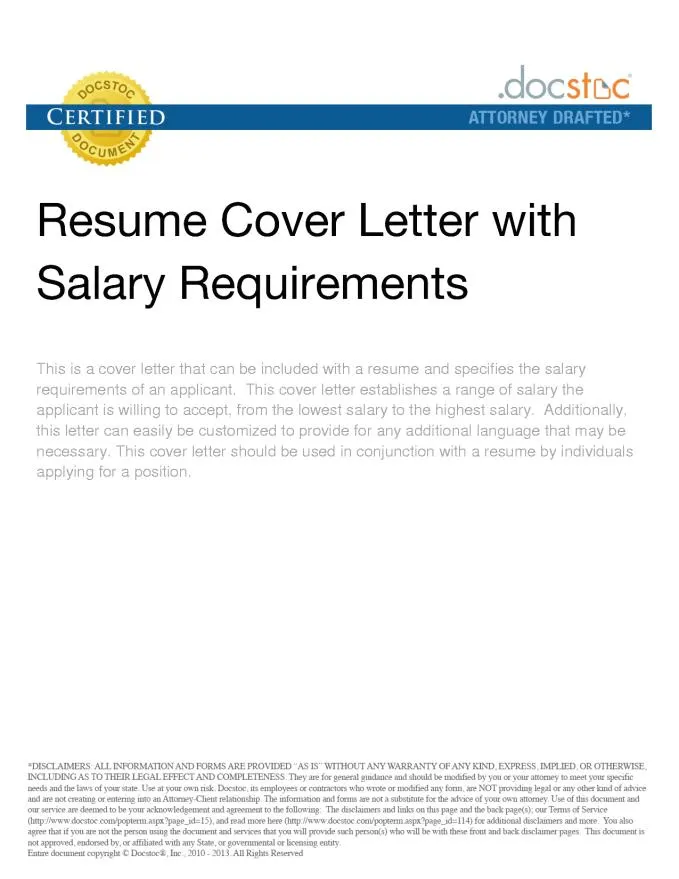 38016 cover letter salary expectations 4