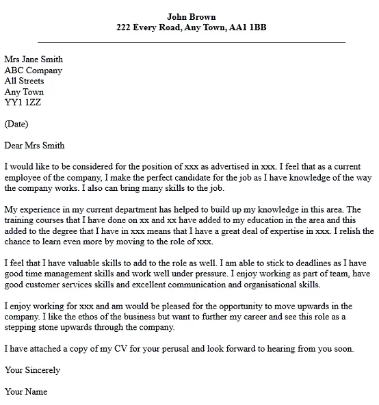 38022 cover letter internal job header