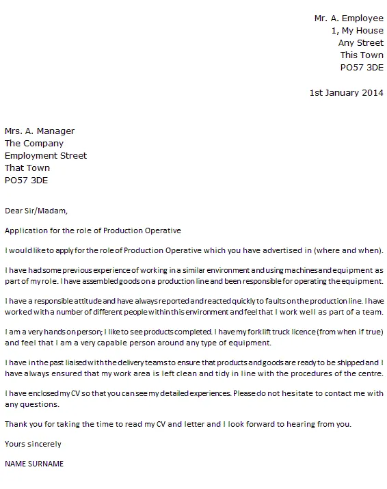 38034 formatting cover letter