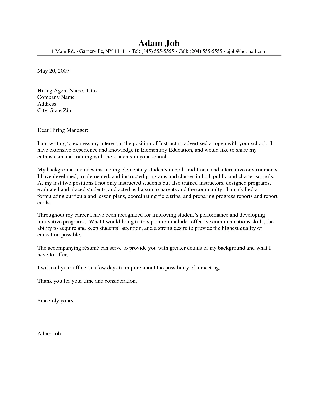 38035 cover letter keywords