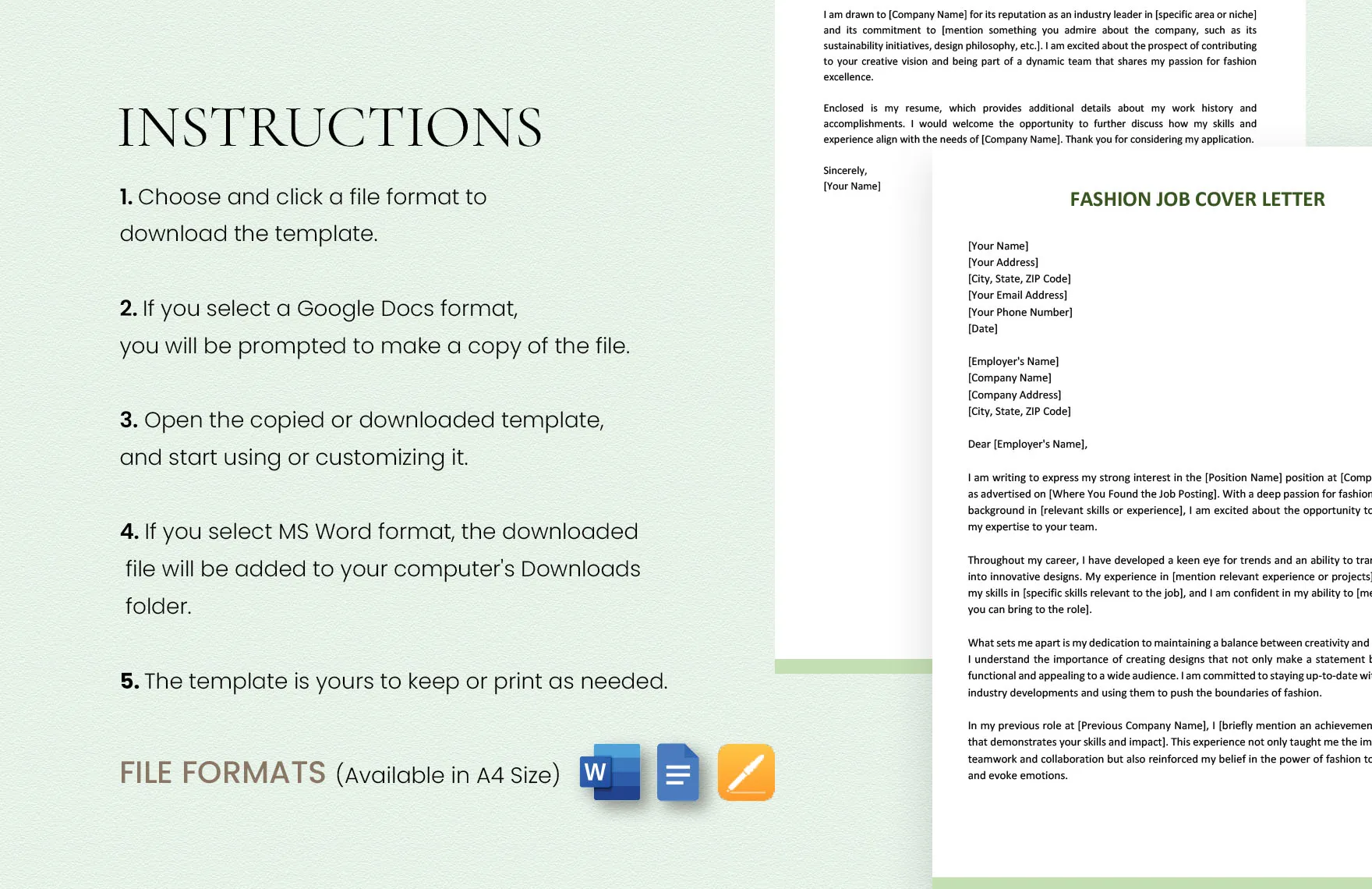38036 tailored cover letter