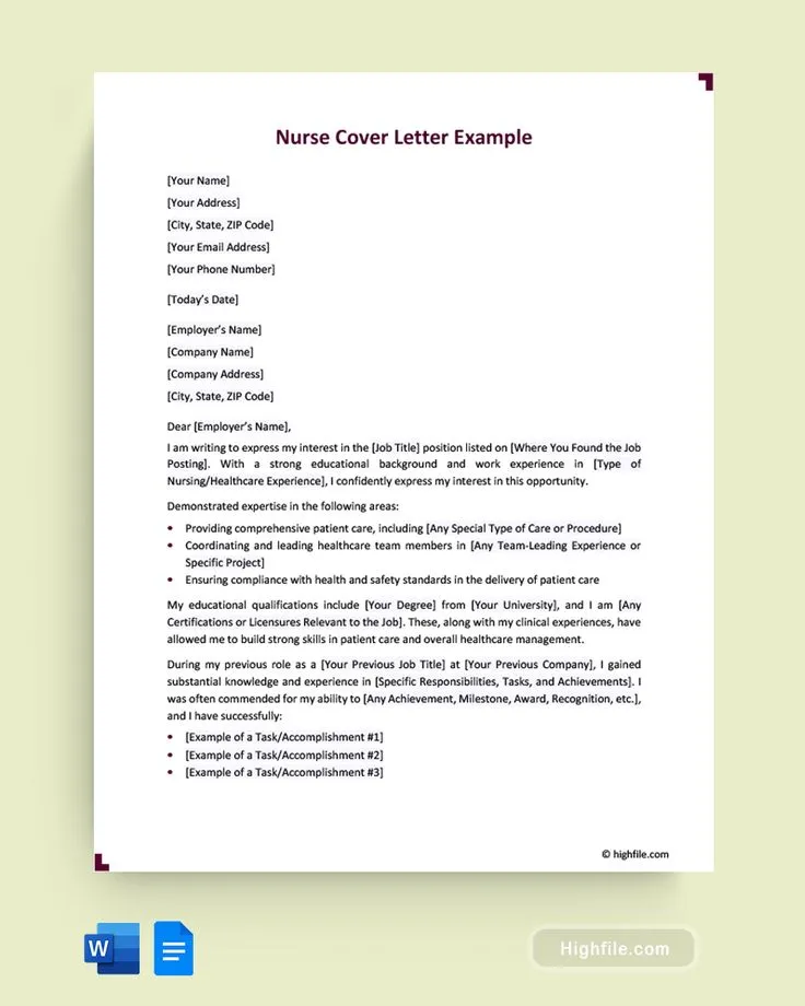 38038 cover letter formatting